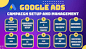 setup and manage google ads adwords PPC campaign