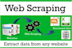 extract data from website into excel, PDF to word, excel