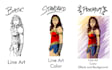 draw you in comic style from photo