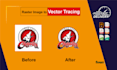 do logo vector tracing, image tracing, redraw, raster to vector, silhouette