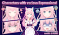 create a custom 3d vtuber or vrc avatar