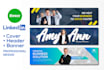 design professional linkedin header,twitter header, facebook cover