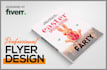 design professional and amazing flyer poster, brochure
