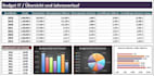 create custom excel spreadsheet with formulas, macros and charts