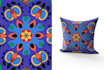 do customized  pillow cover or floor mat designs