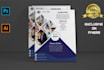 do creative business flyer design in 24 hours