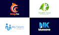 design brand guide with attractive logo in high resolution
