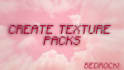 make a minecraft texture pack for bedrock