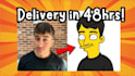 draw your yellow cartoon for 5usd