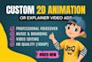 create amazing 2d animated explainer videos