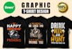 create custom graphic t shirt design