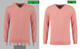 do clothing image editing, flat lay, ghost mannequin, neck joint