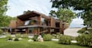 do 3d exterior design or interior rendering or floor plans