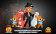 design animal mascot and cartoon character