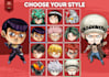 draw chibi style twitch emotes and streaming overlay