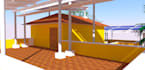 design solar system using sketchup 3d model and simulation