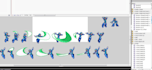 animate a 16 or 32 bit sprite sheet in flash