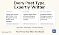 write engaging linkedin posts and content that builds your personal brand