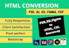 convert figma to html, figma to wordpress, elementor