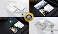 design professional luxury business card with qr code