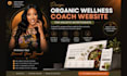 design organic wellness coach website for holistic nutritionists