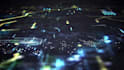 create amazing futuristic sci fi logo animation