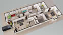 create a realistic 3d floor plan for your house