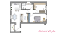 create an ergonomic floor plan with a furniture layout