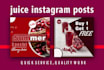 make instagram posts and feed