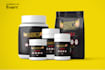 do supplement, jar, cosmetics, and food packaging design