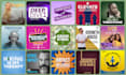 design podcast cover art, apple or spotify podcast logo