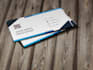 design modern visiting card with free qr code