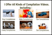 create monitizable youtube compilation videos