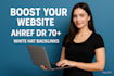increase ahrefs domain rating dr 70 using high authority SEO backlinks