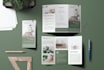 design flyer, bifold, trifold and company profile