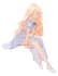 draw a character in anime style with simple background