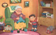 create hand drawn children book illustration and cover for KDP