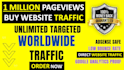 drive 1 million country targeted web traffic on your website