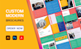 design bifold trifold brochure, booklet, report, company profile, ebook or pdf