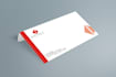 design or redesign catchy letterhead, envelope, and compliment slip