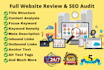 do website audit and website optimization