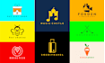 create a modern minimalist logo design for business