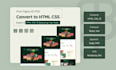 convert figma xd PSD to html bootstrap vue nuxt js