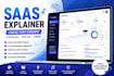 create 2d animated explainer and saas explainer videos