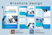 do digital brochure design, handout, annual report, trifold, leaflet catalog