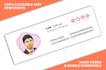 create clickable HTML email signature