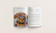design and layout cookbook or recipe book