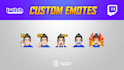 create custom twitch emotes and sub badges