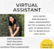 be your perfect, reliable, and efficient VA for all tasks for 2 hours