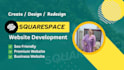 squarespace website design and development